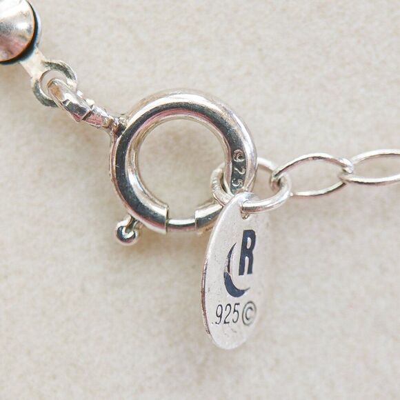 Carolyn Pollack Relios Green Turquoise, Prehnite & Peridot Sterling Necklace - Picture 9 of 9